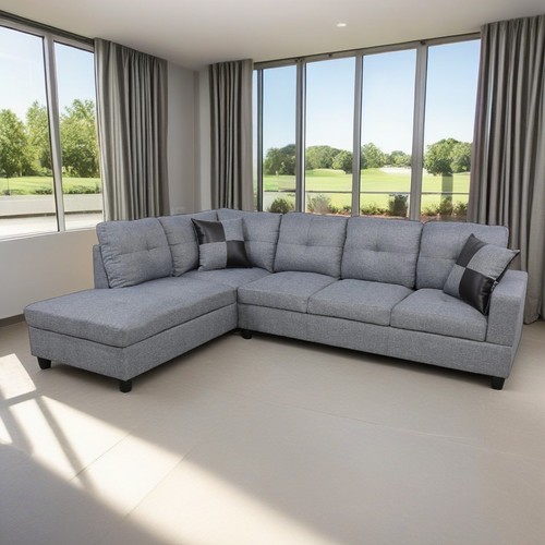 104 gray linen - gray,
