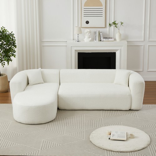 Modular curved sectional sofa - curved,