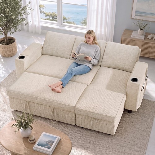 Sectional sleeper sofa - sectional,